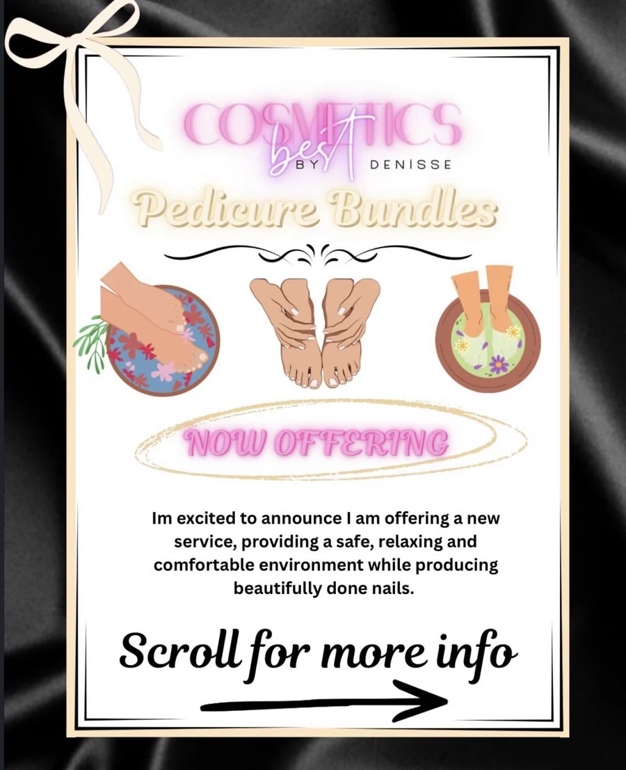 Pedicure bundle flyer